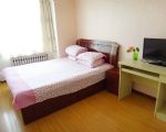 公寓九：一室一厨一卫床（床1.8米*2米）